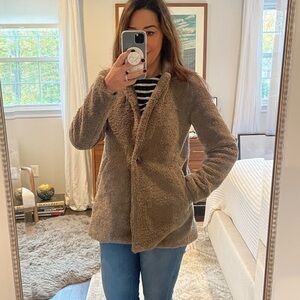 Banana Republic Sherpa Blazer Jacket